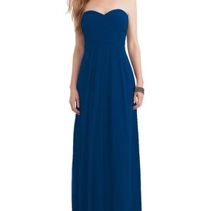 Bill Levkoff Navy Bridesmaid Dress